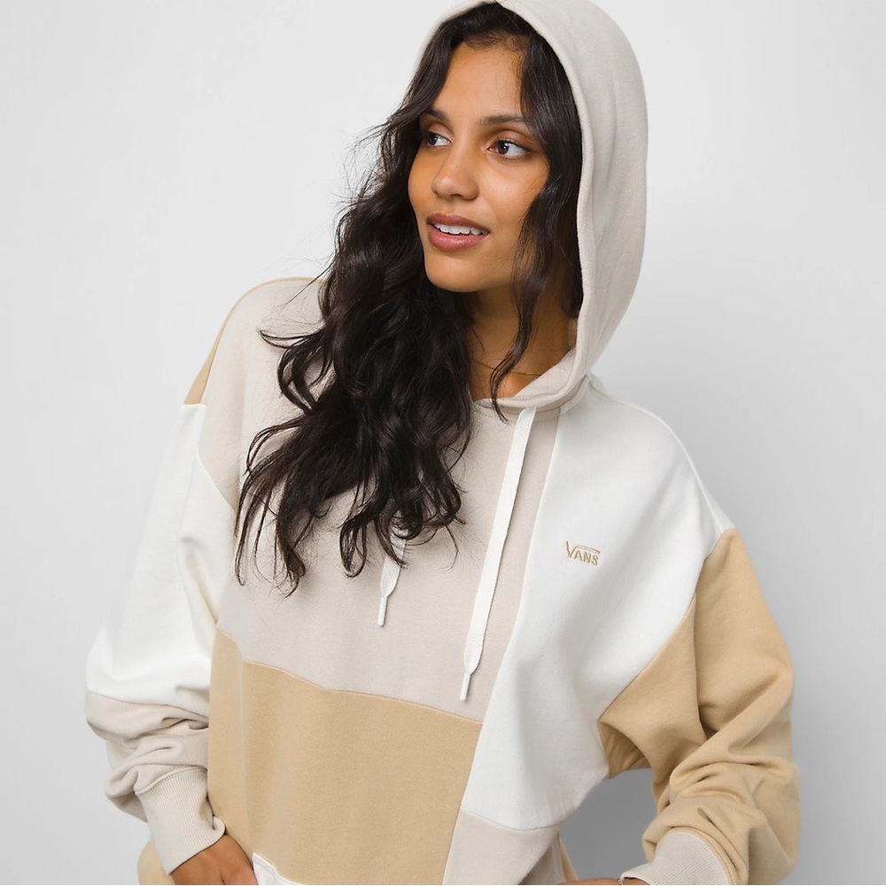 VANS
Split Block Oversized Hoodie white cream oatmeal beige - Picture 2 of 6